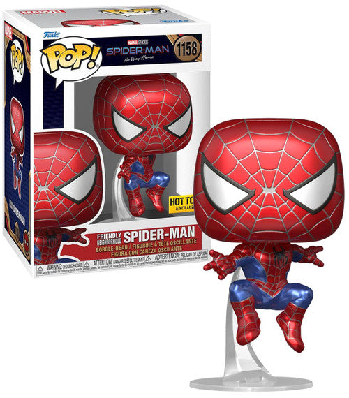 Funko POP! Marvel Studios Spider-Man No Way Home - Friendly Neighborhood Spider-Man #1158 Exclusive