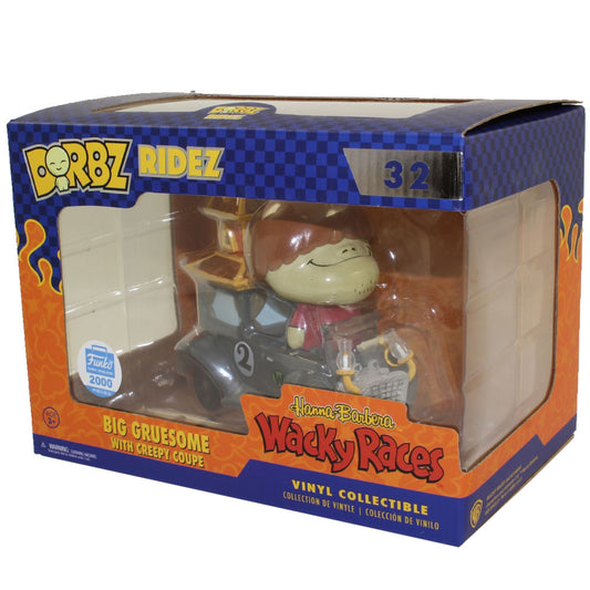 Funko Dorbz Ridez Hanna Barbera Wacky Races Big Gruesome with Creepy Coupe #32 LE 2000 Exclusive