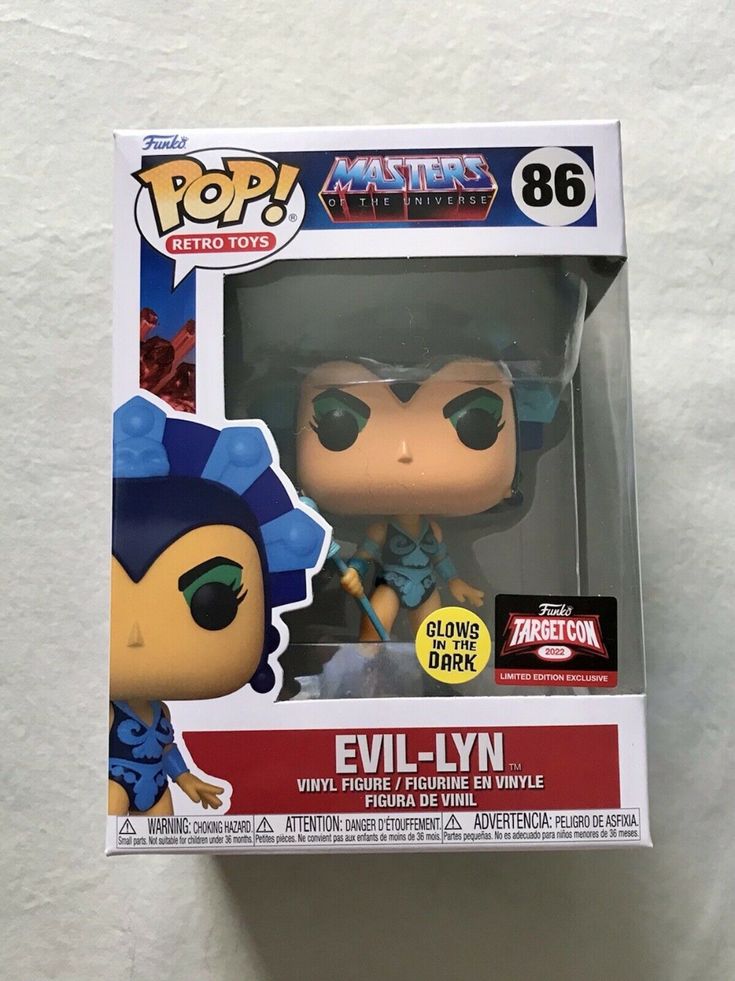 Funko POP! Retro Toys Masters of the Universe Evil-Lyn #86 [Glows in the Dark] Exclusive