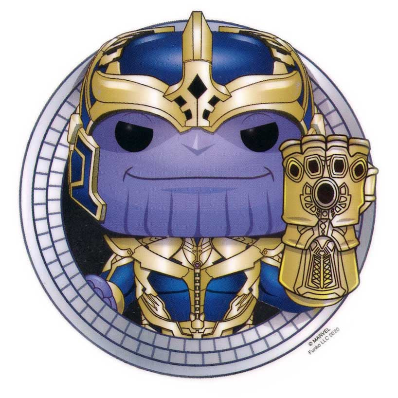 Funko Marvel Thanos Exclusive 3-Inch Sticker