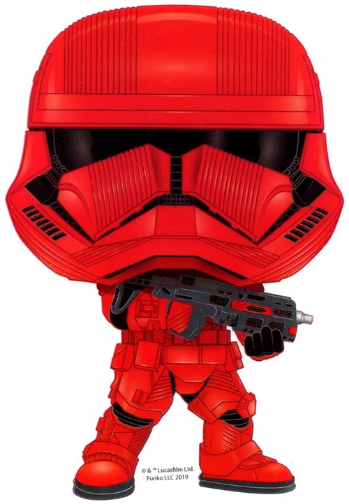 Funko Star Wars The Rise of Skywalker Sith Trooper Sticker