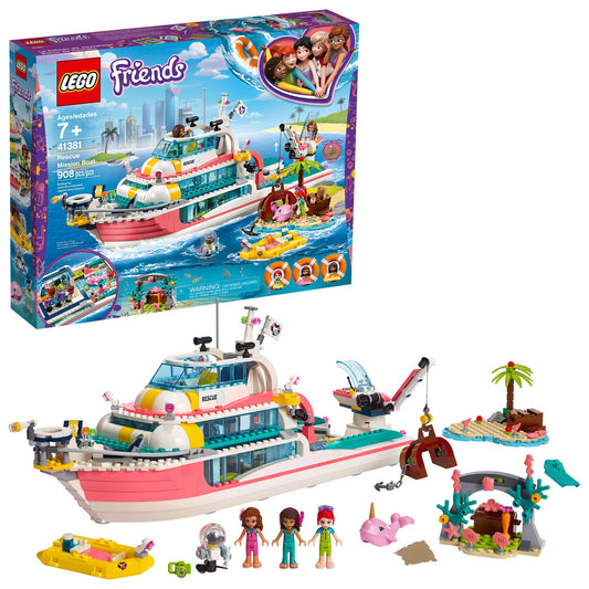 LEGO Friends Rescue Mission Boat 41381