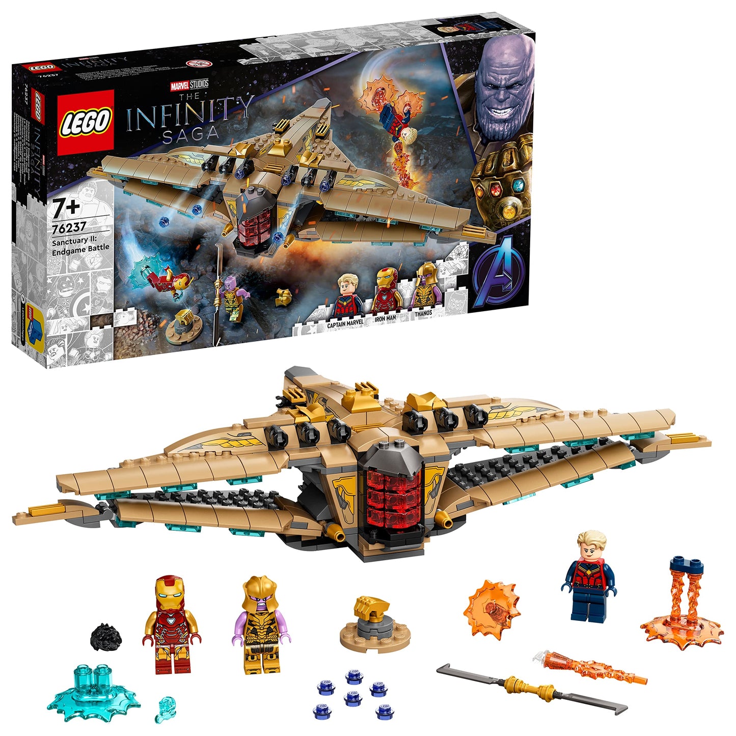 LEGO Marvel Sanctuary II Endgame Battle 76237