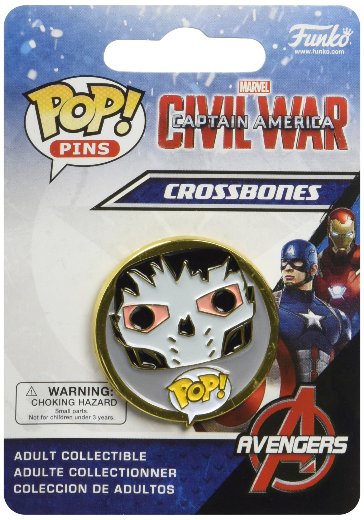 Funko POP! Pin Captain America: Civil War Crossbones