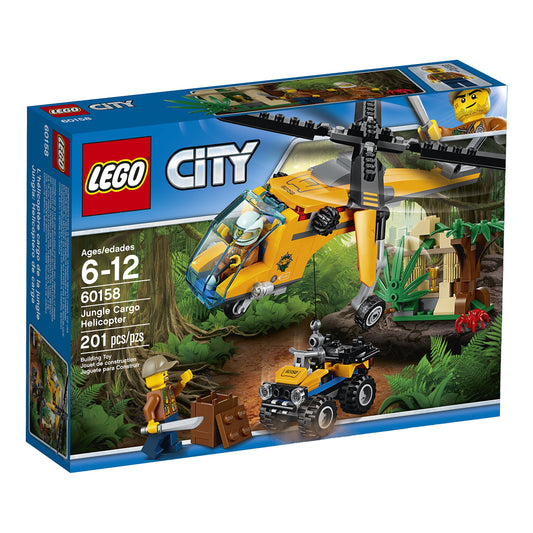 LEGO City Jungle Explorers Jungle Cargo Helicopter 60158