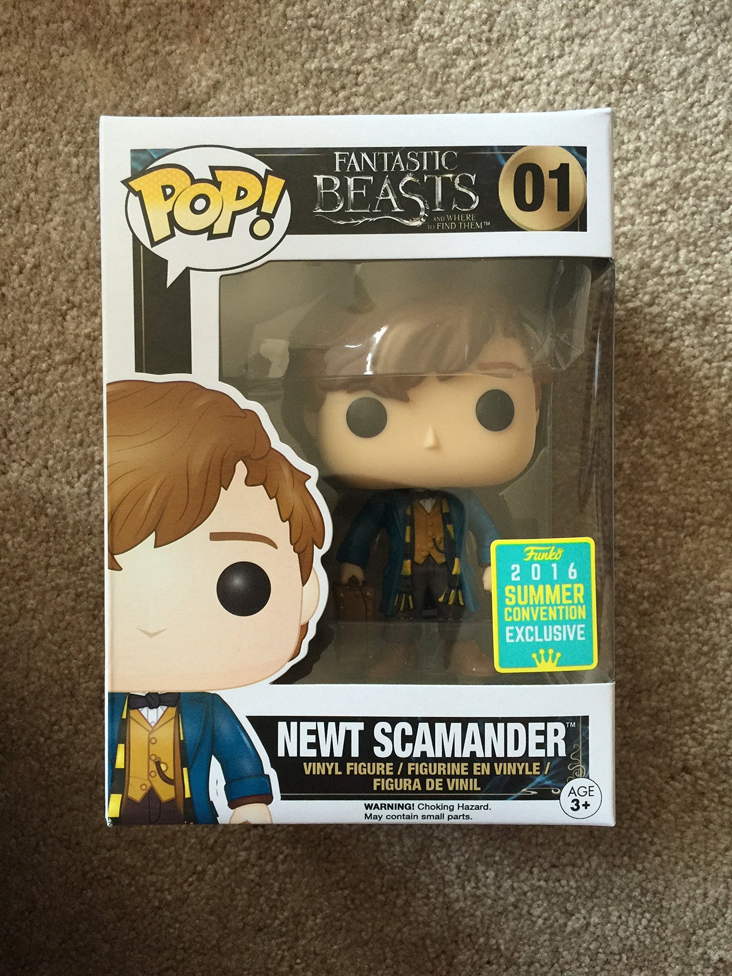 Funko POP! Fantastic Beasts New Scamander #01 [Suitcase] Exclusive