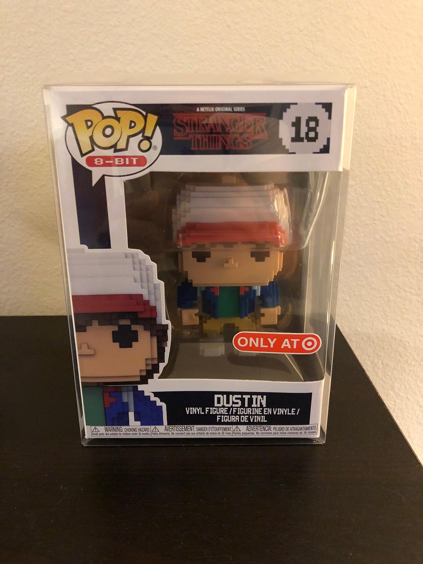 Funko POP! 8-Bit Stranger Things Dustin #18 Exclusive