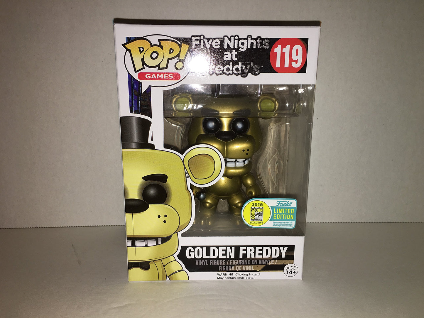 Funko POP! Games Five Nights at Freddy's Golden Freddy #119