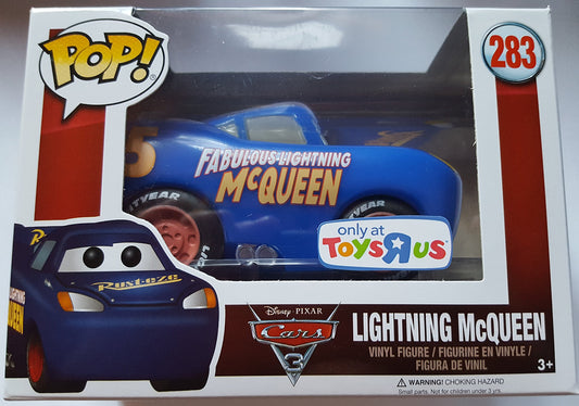 Funko POP! Disney Cars 3 Fabulous Lightning McQueen #283 Exclusive