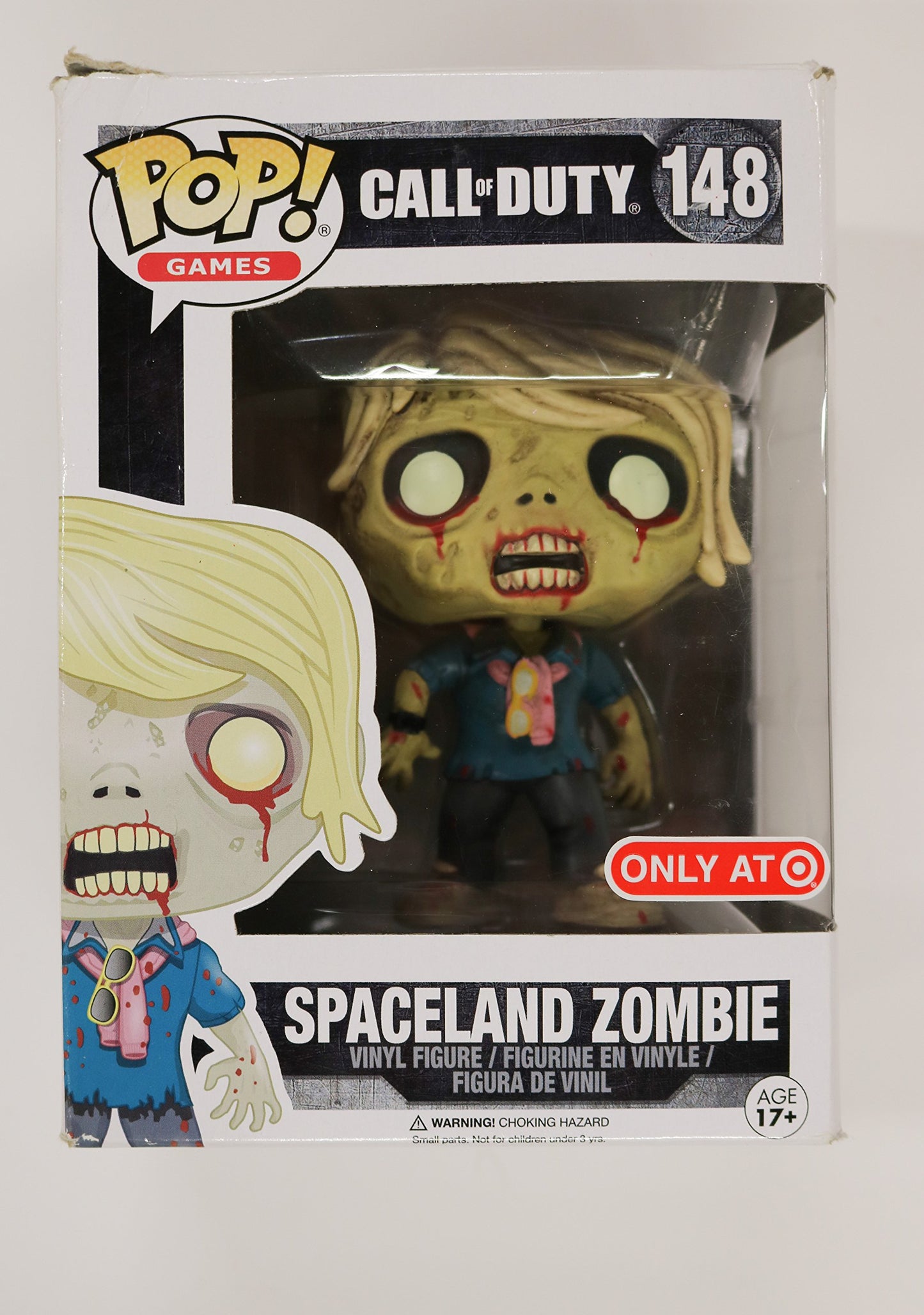 Funko POP! Games Call of Duty Spaceland Zombie Exclusive #148