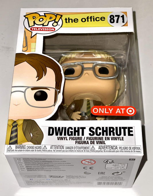 Funko POP! Tees The Office Dwight Schrute [Blonde] with Size XL T-Shirt Exclusive