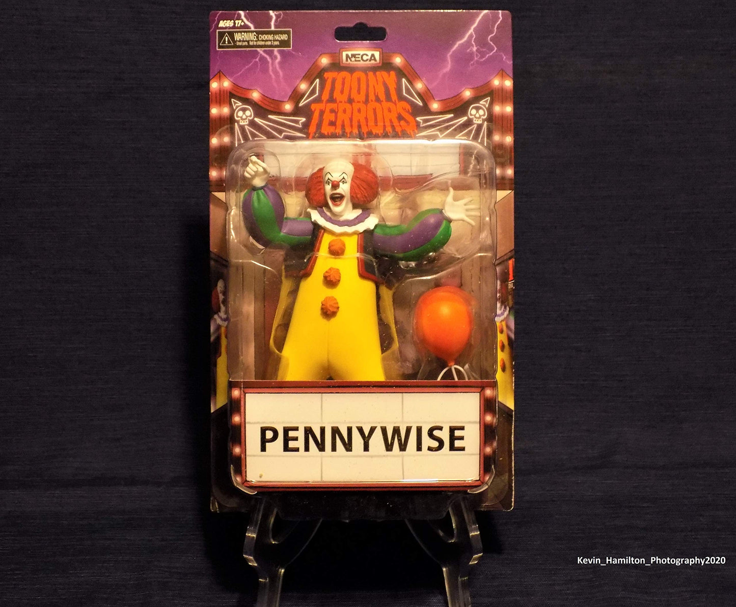 NECA Toony Terrors - IT - 6” Scale Action Figure - Stylized Pennywise (1990)