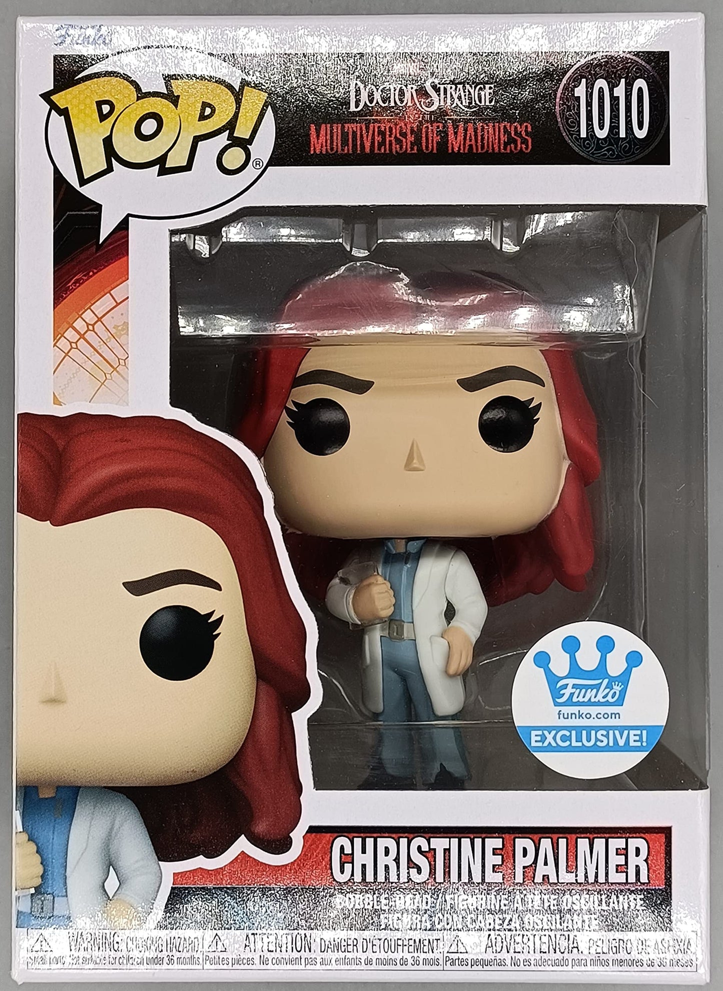 Funko POP! Marvel Doctor Strange Multiverse of Madness Christine Palmer #1010 Funko Shop Exclusive