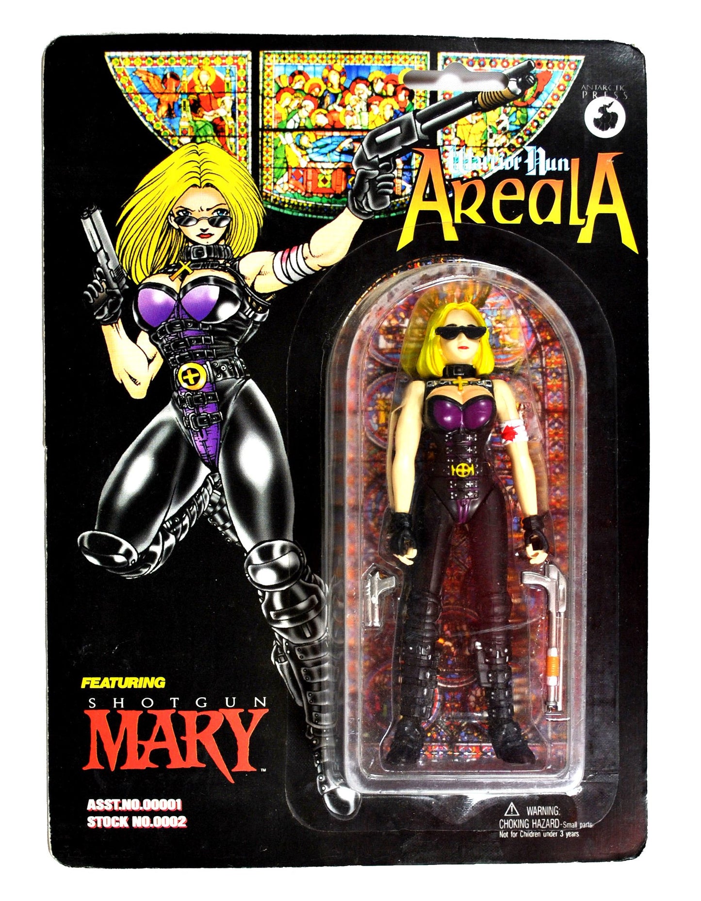 Warrior Nun Areala Shotgun Mary Action Figure