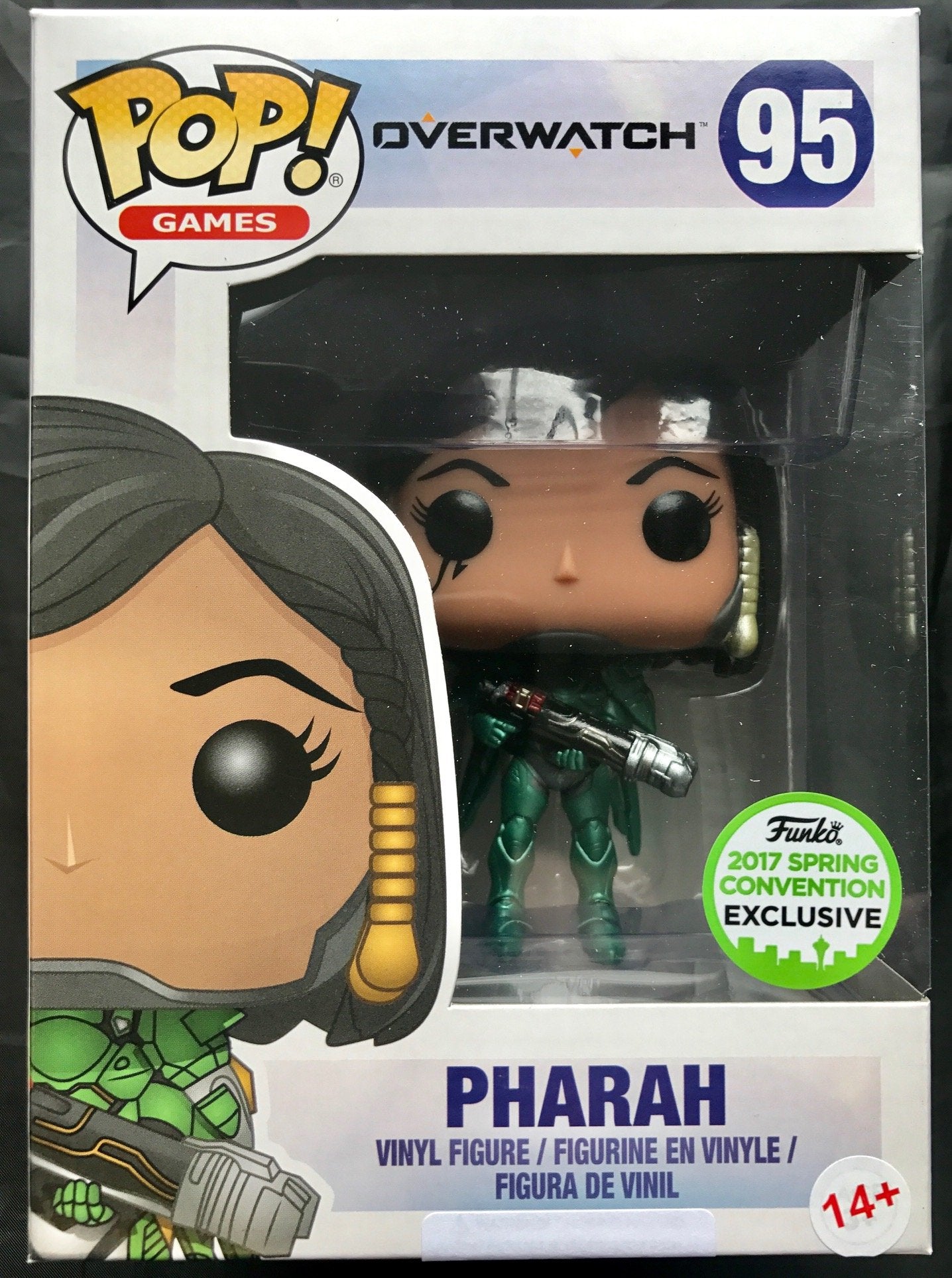 Funko POP! Games Pharah #95 [Emerald] 2017 Spring Convention Exclusive