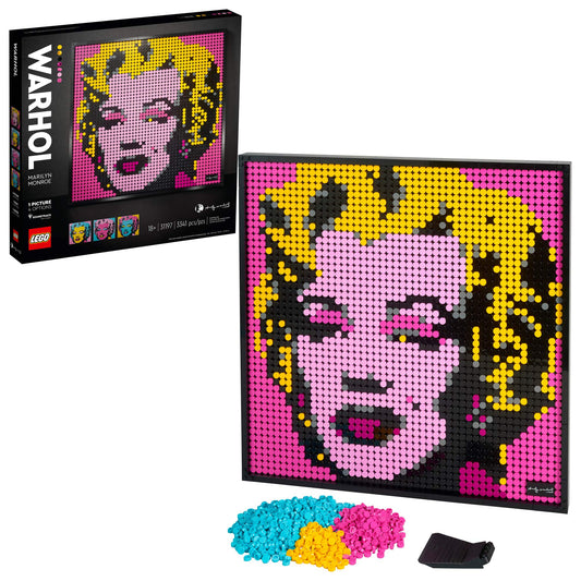 LEGO Art Andy Warhol’s Marilyn Monroe 31197