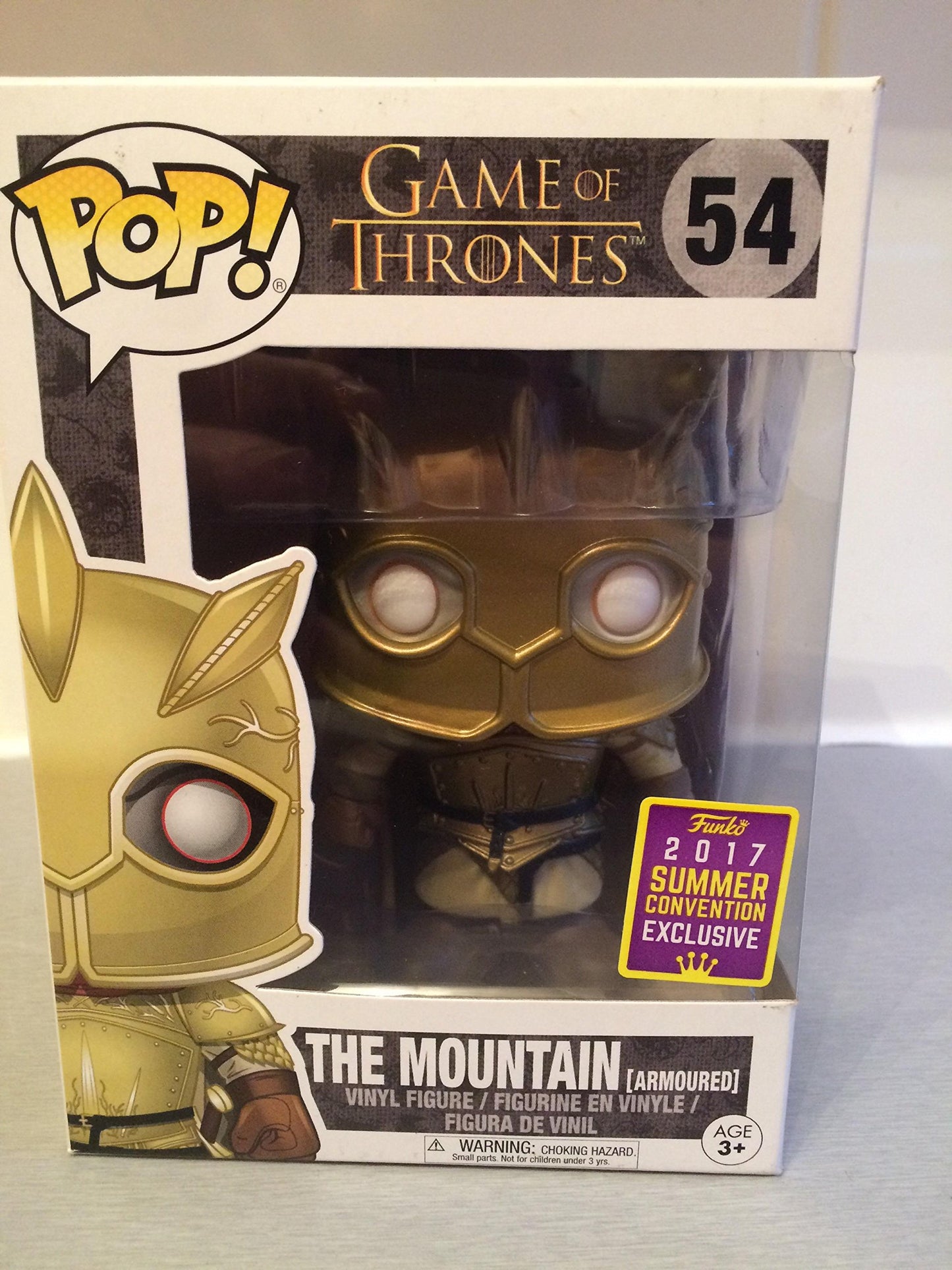 Funko POP! Game of Thrones The Mountain Exclusive #54 [Armoured]