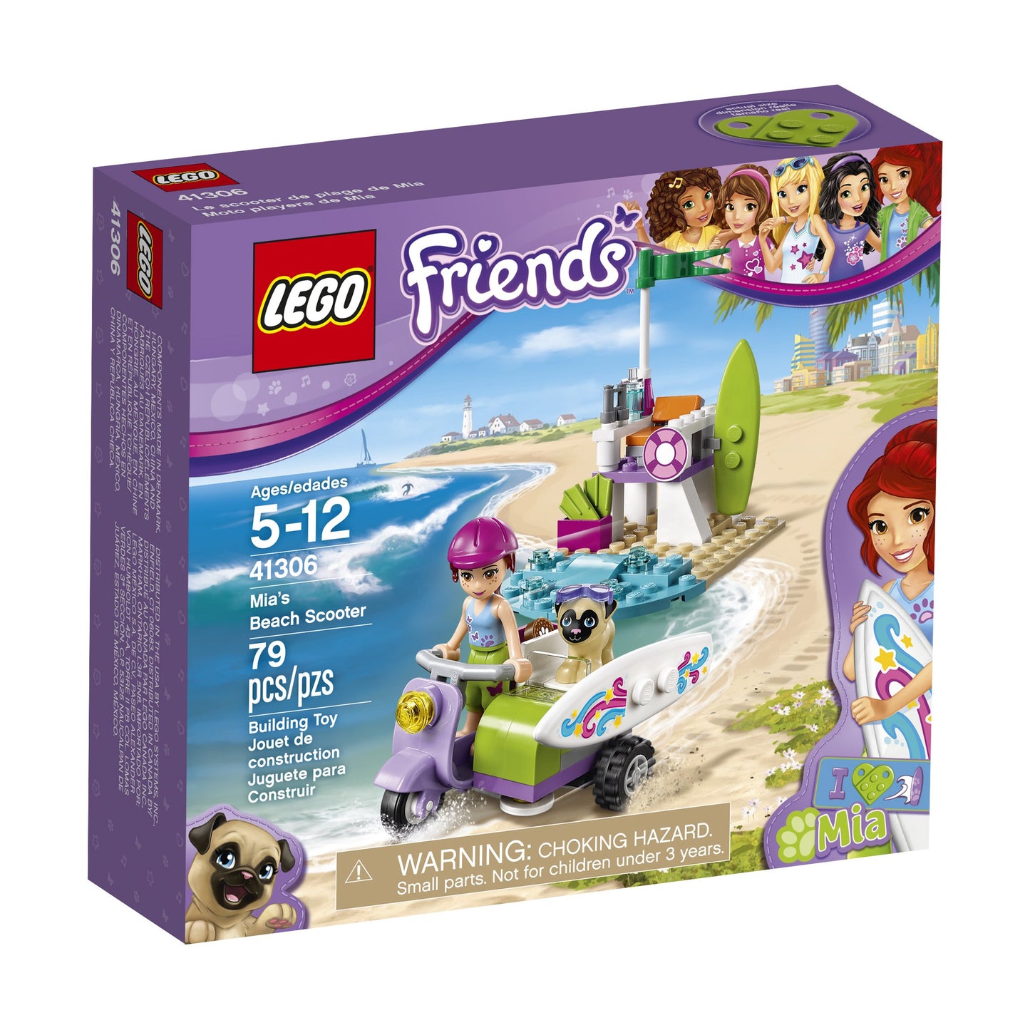 LEGO Friends Mia's Beach Scooter 41306