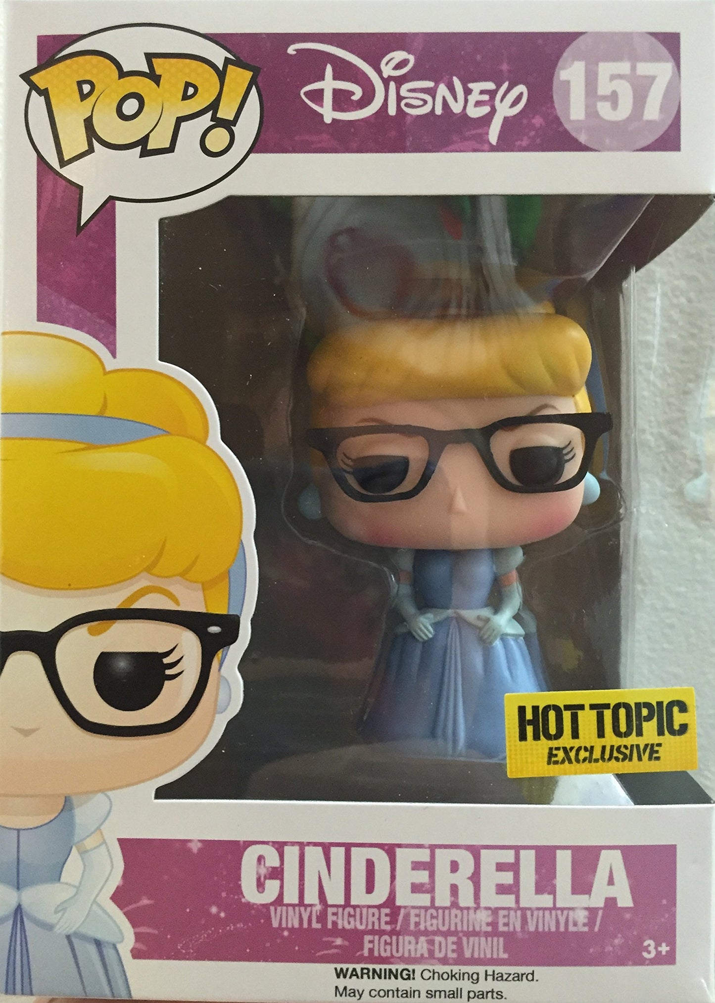 Funko POP! Disney Cinderella #157 [Glasses] Exclusive