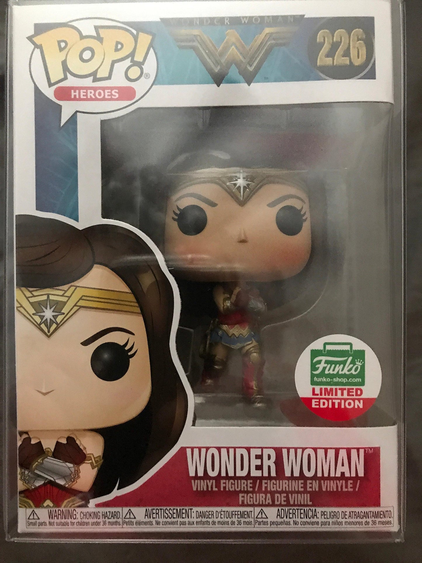 Funko POP! Heroes Wonder Woman #226 Funko Shop Exclusive