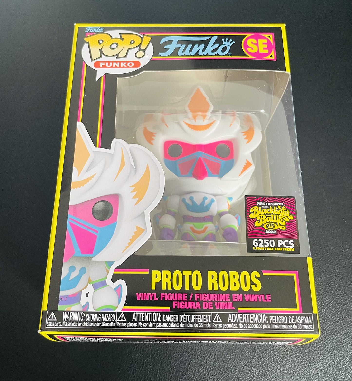 Funko POP! Fundays Proto Robos LE 6250 [Blacklight Battle] Exclusive