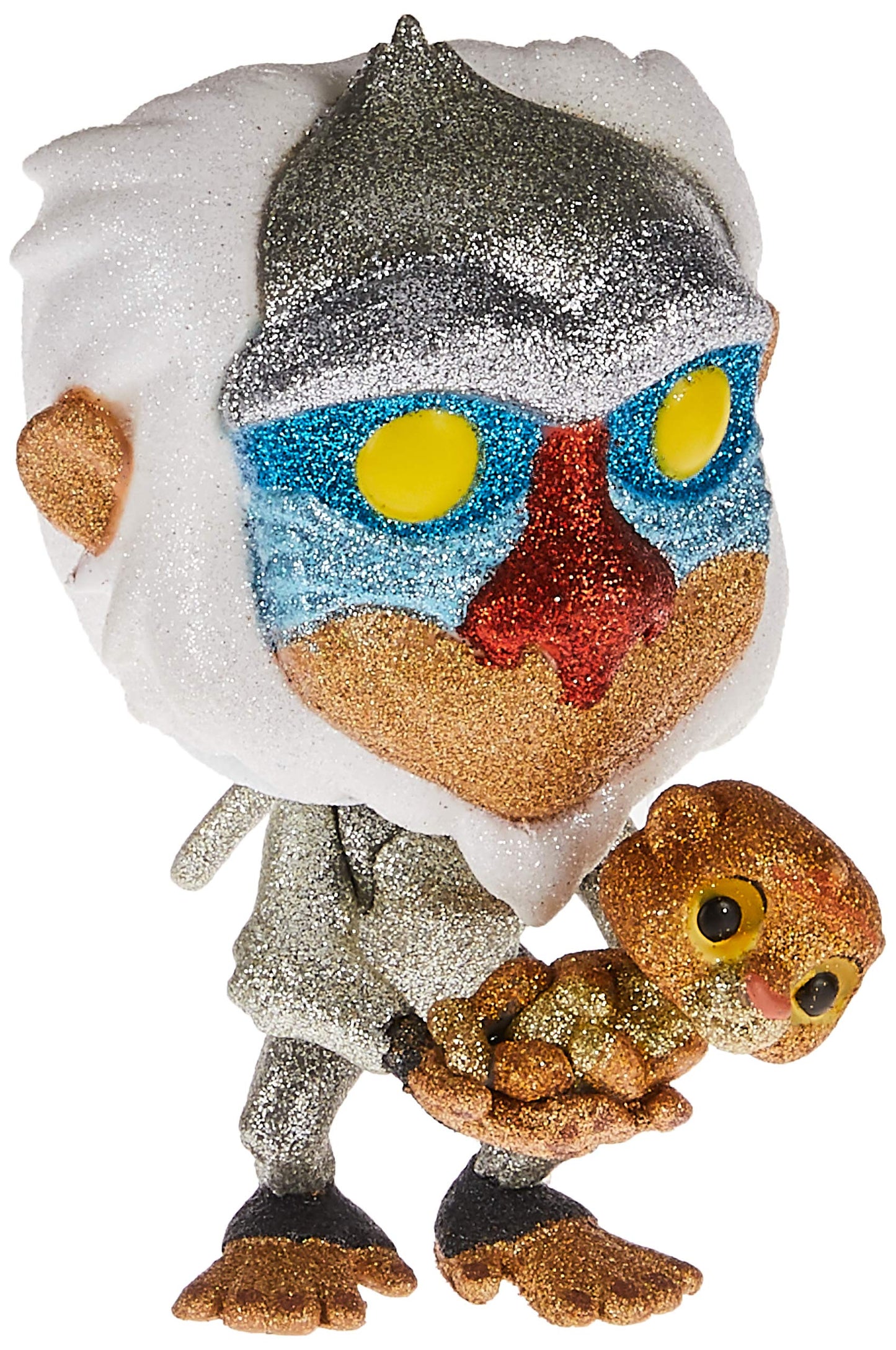 Funko POP! Disney The Lion King Rafiki with Simba #301 [Diamond Collection] Exclusive