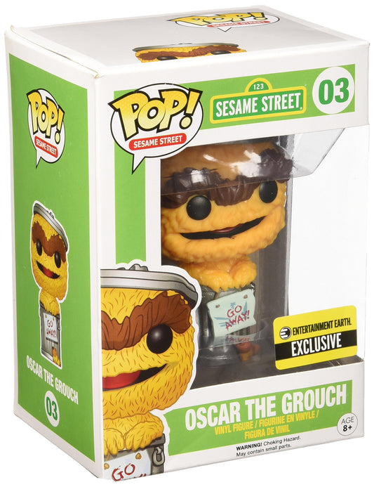 Funko POP! Sesame Street Oscar Grouch #03 [Orange] Exclusive