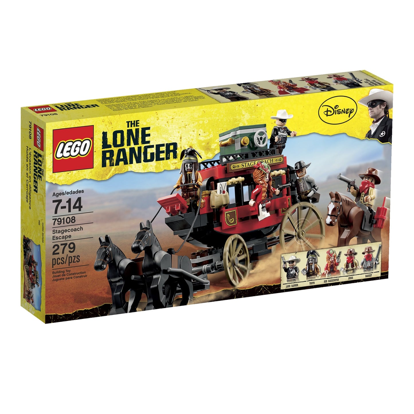 LEGO The Lone Ranger Stagecoach Escape 79108