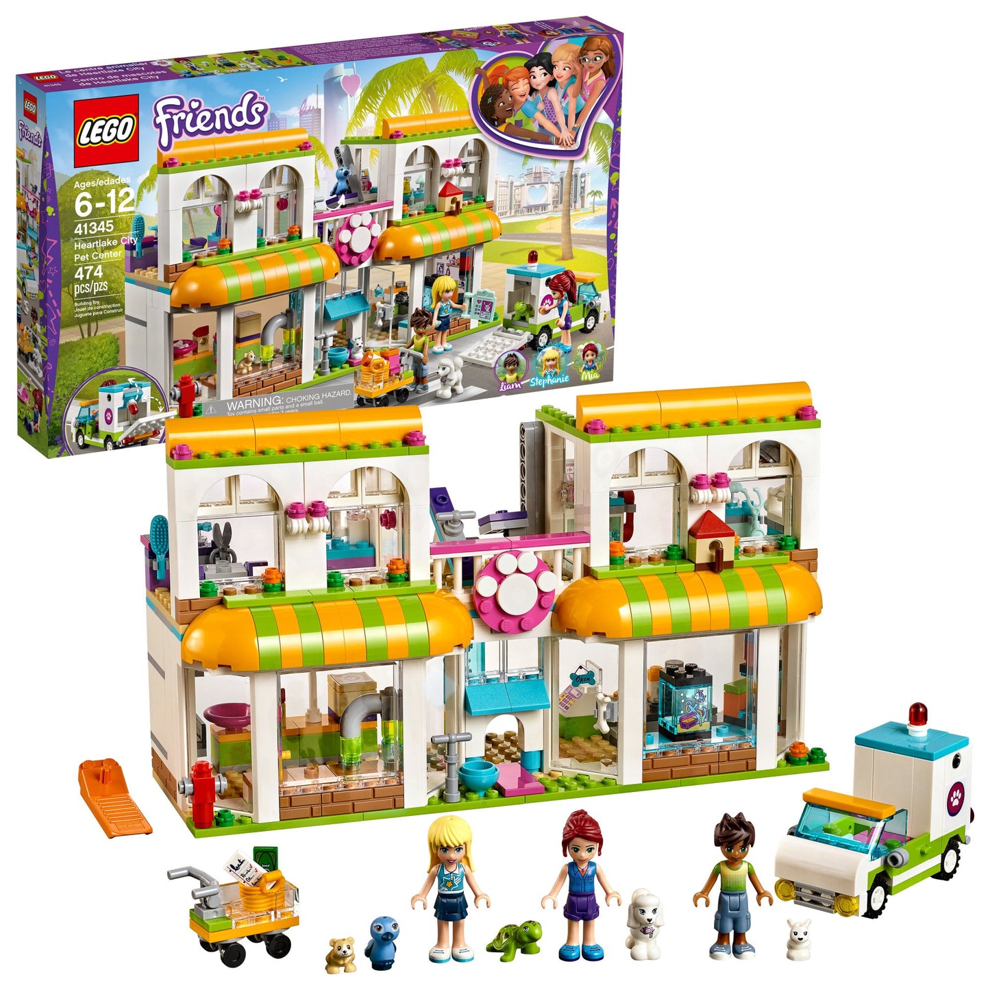 LEGO Friends Heartlake City Pet Center 41345