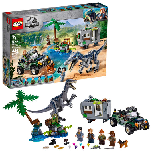 LEGO Jurassic World Baryonyx Face-Off The Treasure Hunt 75935