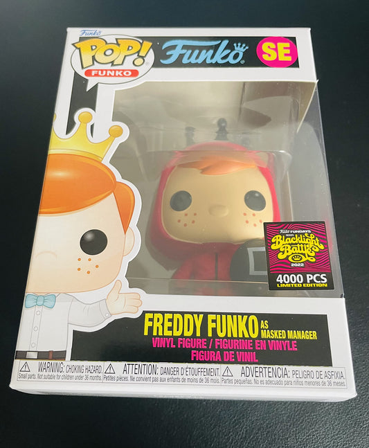 Funko POP! Fundays Squid Game Freddy Funko As Masked Manager SE (Square) LE 4000 Exclusive