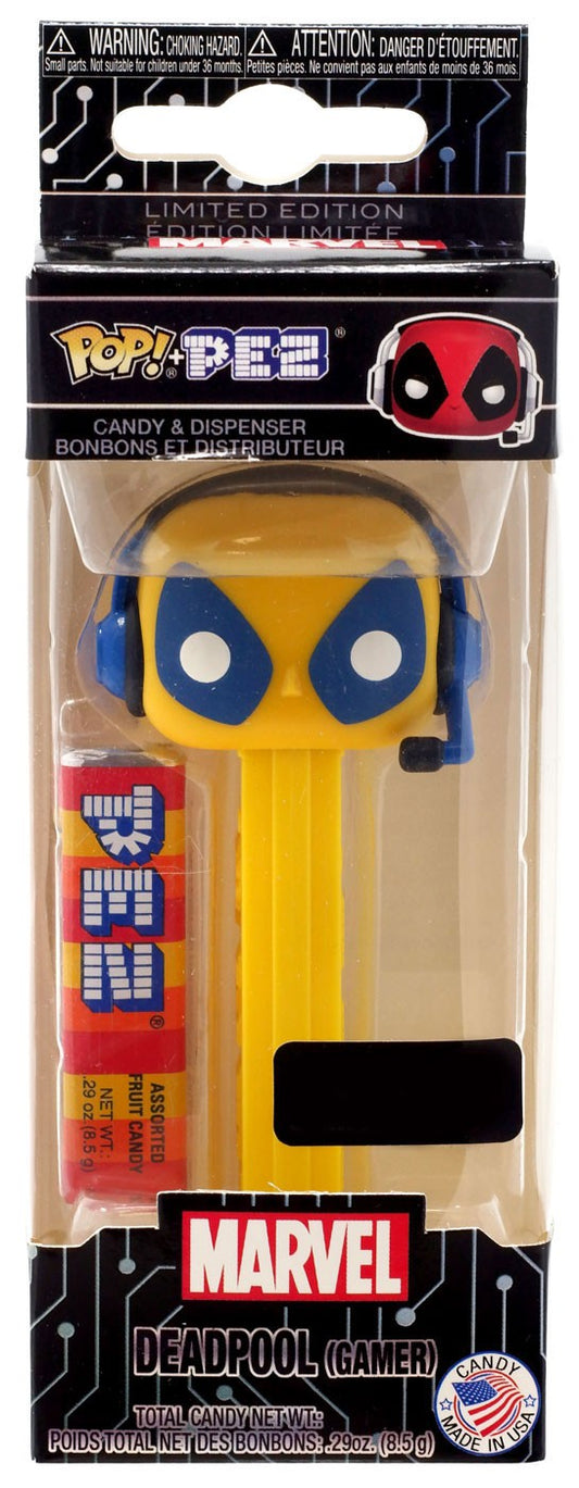 Funko POP! PEZ Marvel Deadpool [Gamer, Yellow] Exclusive