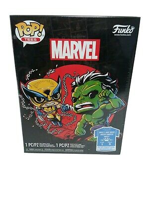Funko POP! Tees Wolverine VS Hulk Size Large T-Shirt