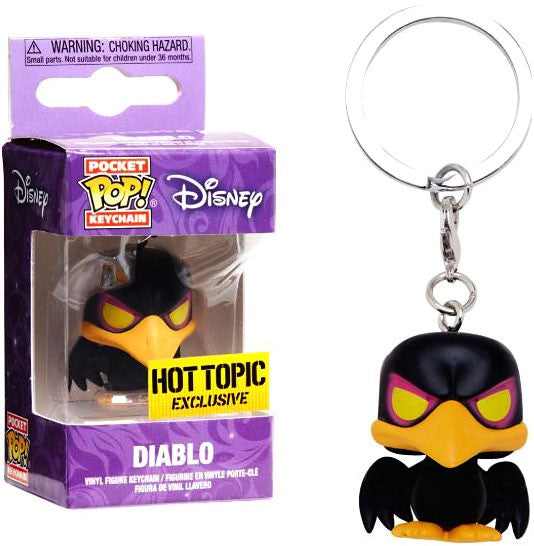 Funko Pocket POP! Keychain Disney Sleeping Beauty Diablo Hot Topic Exclusive