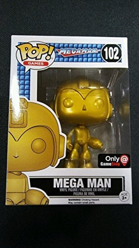 Funko POP! Games Megaman Mega Man #102 [Gold] Exclusive