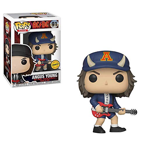 Funko POP! Rocks AC/DC CHASE Angus Young #91 [Devil Hat]