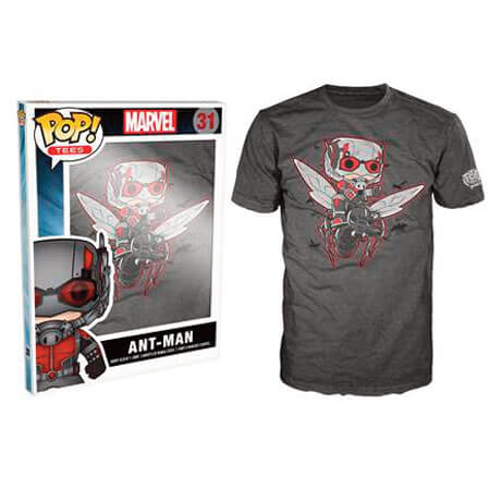 Funko POP! Tees Marvel Flying Ant-Man #31 Size XS T-Shirt
