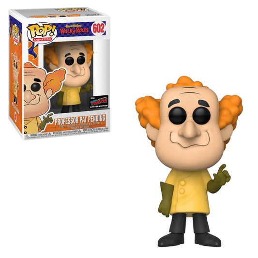 Funko POP! Animation Hanna Barbera Wacky Races Professor Pat Pending #602 [NYCC] Exclusive