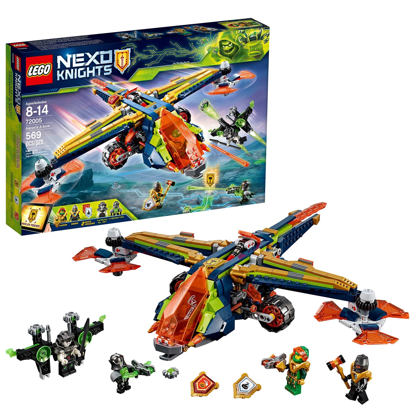 LEGO Nexo Knights Aaron's X-bow 72005