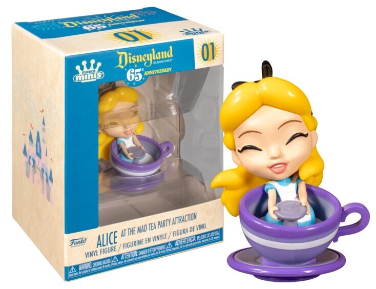 Funko MINIS Disneyland Resort Alice At the Mad Tea Party Attraction 01