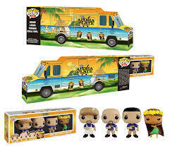 Funko POP! Asia Aloha Plate Truck Adam, Lanai, Shawn & Hula Girl SDCC Exclusive