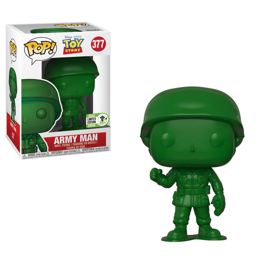 Funko POP! Disney Pixar Toy Story Army Man #377 ECCC Limited Edition Convention Sticker Exclusive