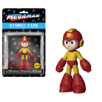 Funko Articulated Action Figures CHASE Mega Man Leaf Shield [Atomic Fire]