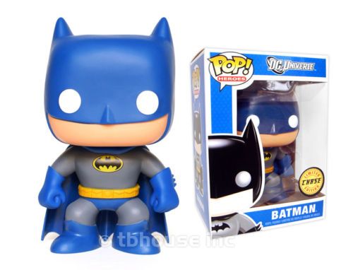 Funko POP! DC Heroes CHASE Batman 9 Inch [Blue]
