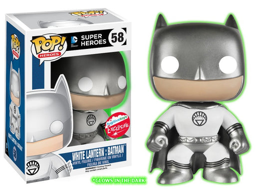 Funko POP! Heroes DC White Lantern Batman #58 [Glows in the Dark] Exclusive