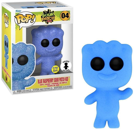 Funko POP! Candy Blue Raspberry Sour Patch Kid #04 [Glows in the Dark] Exclusive