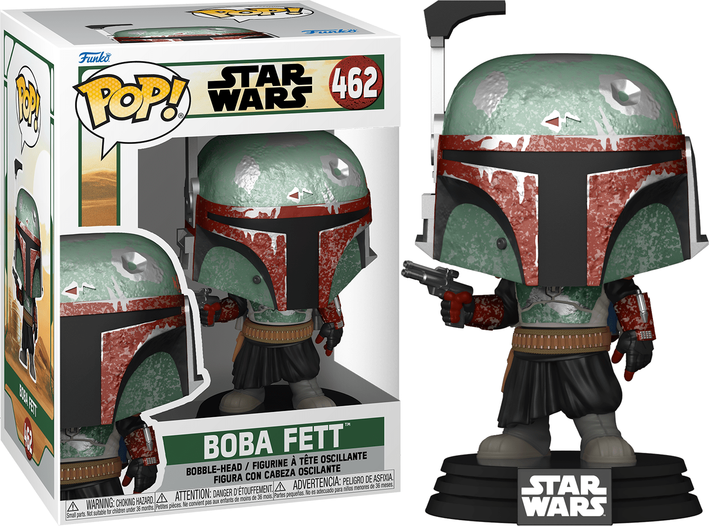 Funko POP! Star Wars Book of Boba Fett - Boba Fett #462 [Metallic]