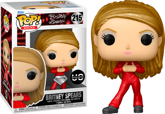 Funko POP! Rocks Britney Spears #215 [Diamond Collection] Exclusive