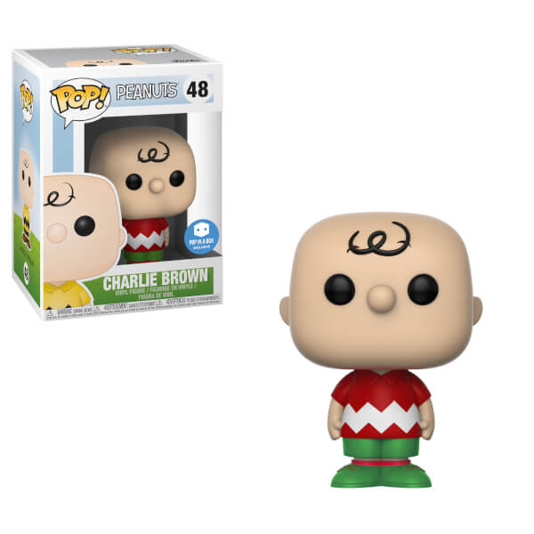 Funko POP! Animation Peanuts Charlie Brown #48 Christmas Exclusive