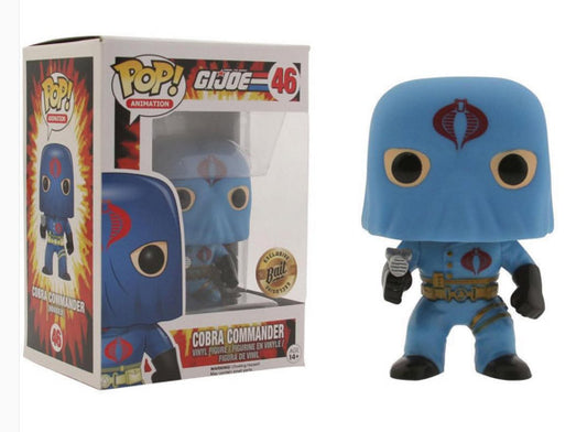 Funko POP! Animation GI Joe Cobra Commander #46 [Hooded] Exclusive